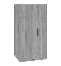 Ensemble de meubles TV 6 pcs Sonoma gris Bois d'ingénierie