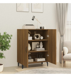 Buffet Chêne marron 70x34x90 cm Bois d'ingénierie