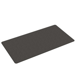 Tapis de couloir aspect sisal anthracite 80x150 cm