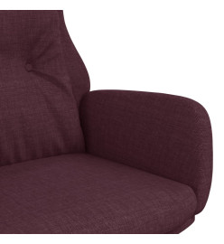 Chaise de relaxation Violet Tissu