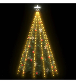 Guirlande lumineuse filet d'arbre de Noël 500 LED 500 cm