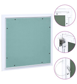 Panneau d'accès Cadre en aluminium plaque de plâtre 200x200 mm