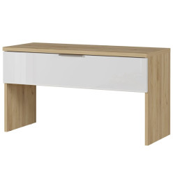 Germania Banc à chaussures GW-Avino 38x92x51 cm Chêne Navarre et blanc