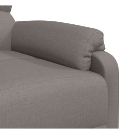 Fauteuil de massage Taupe Tissu