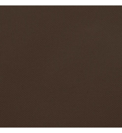 Voile de parasol Tissu Oxford trapèze 2/4x3 m Marron