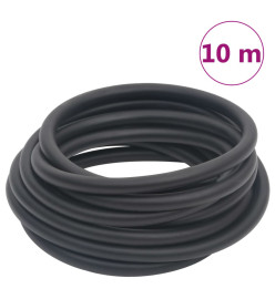 Tuyau d'air hybride noir 0,6" 10 m caoutchouc et PVC