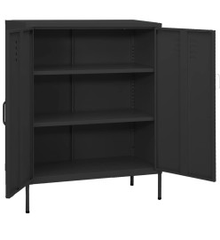 Armoire de rangement Anthracite 80x35x101,5 cm Acier