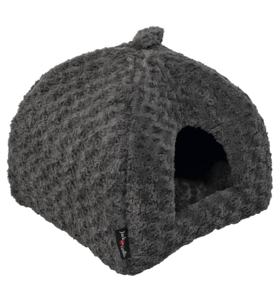 Jack and Vanilla Igloo pour animaux de compagnie Softy XS Gris rosette