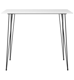 Ensemble de bar 7 pcs Blanc et noir