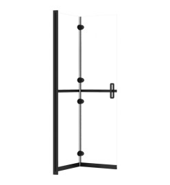 Paroi de douche pliable Verre ESG transparent 80x190 cm