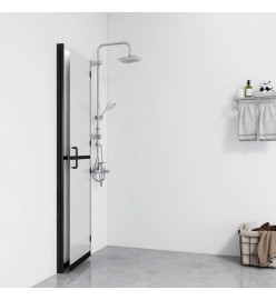 Paroi de douche pliable Verre ESG dépoli 120x190 cm