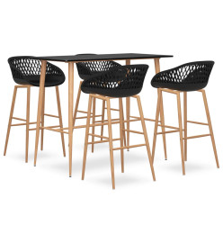 Ensemble de bar 5 pcs Noir