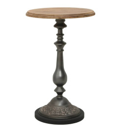 Table d'appoint Bois de sapin massif 40 x 64 cm Marron