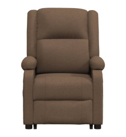 Fauteuil Marron Tissu