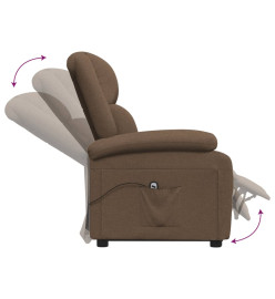 Fauteuil Marron Tissu