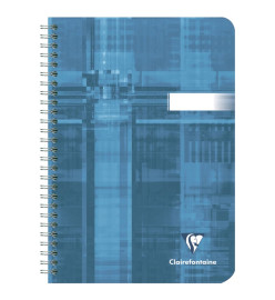 Clairefontaine Cahiers à reliure spiralée A5 90 Feuilles réglure 5 pcs