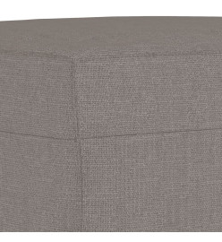 Repose-pied Taupe 70x55x41 cm Tissu