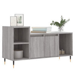 Meuble TV Sonoma gris 100x35x55 cm Bois d'ingénierie