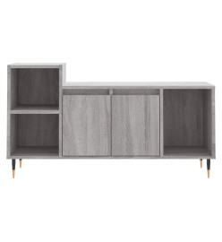 Meuble TV Sonoma gris 100x35x55 cm Bois d'ingénierie