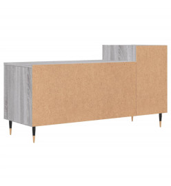 Meuble TV Sonoma gris 100x35x55 cm Bois d'ingénierie