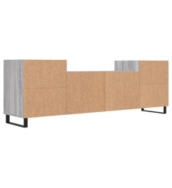 Meuble TV Sonoma gris 160x35x55 cm Bois d'ingénierie