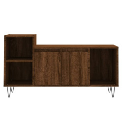 Meuble TV Chêne marron 100x35x55 cm Bois d'ingénierie