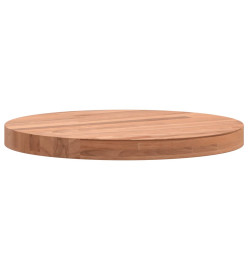 Dessus de table Ø30x2,5 cm rond bois massif de hêtre