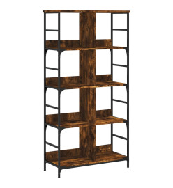 Bibliothèque chêne sonoma 78,5x33x153 cm bois d'ingénierie