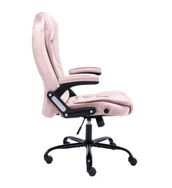 Chaise de bureau Rose Velours