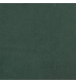 Têtes de lit 4 pcs Vert foncé 90x5x78/88 cm Velours