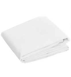 Bâche 260 g/m² 6x12 m Blanc PEHD