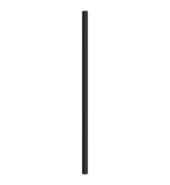 Tête de lit métal noir 90 cm