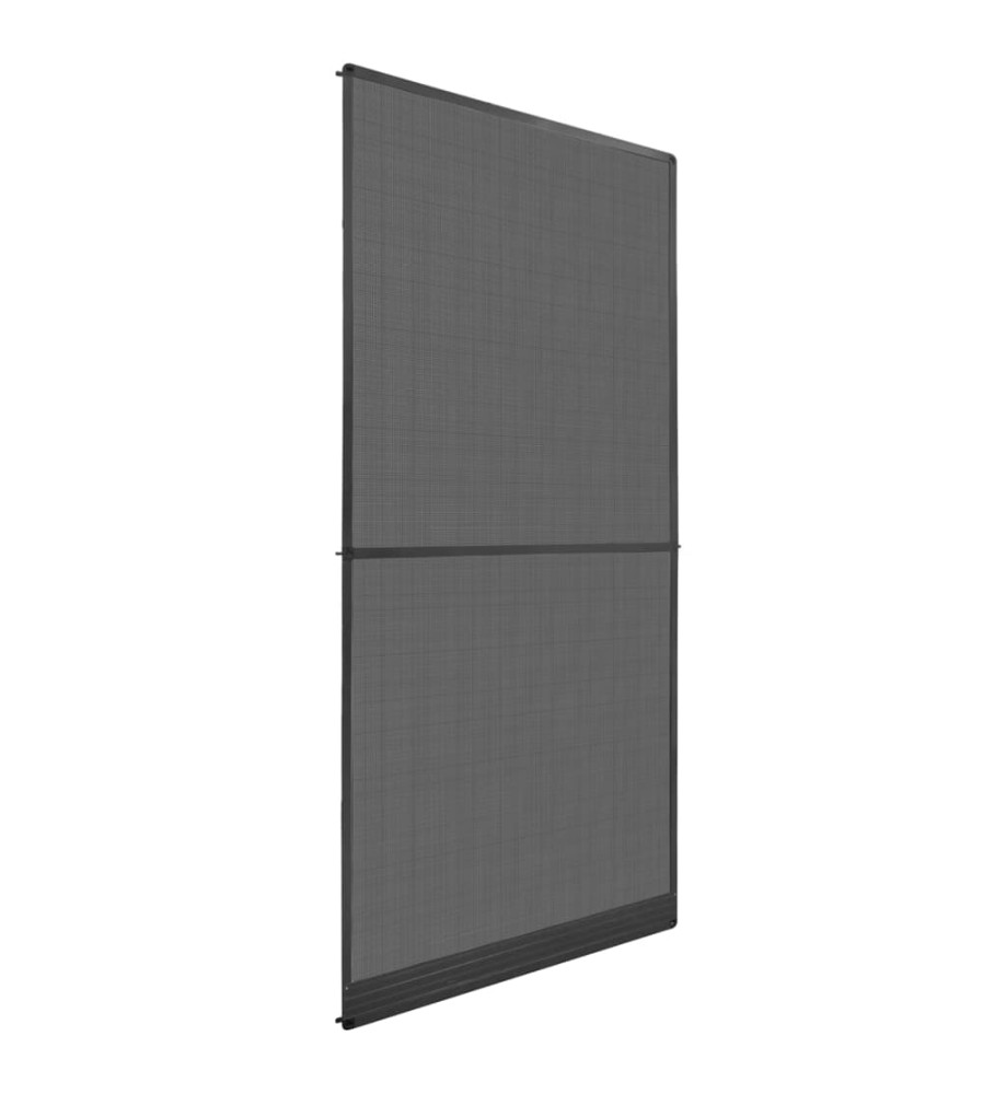 Moustiquaire à charnière pour portes Anthracite 100x215 cm