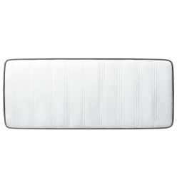Sommier tapissier Gris foncé Tissu 120x200 cm