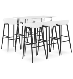 Ensemble de bar 7 pcs Blanc