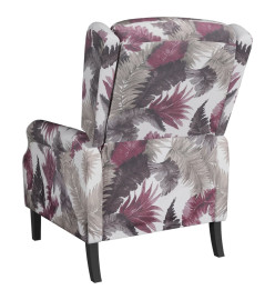 Fauteuil inclinable Motif à fleurs Tissu