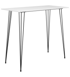 Ensemble de bar 5 pcs Blanc et gris