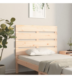 Tête de lit 75x3x80 cm Bois massif de pin