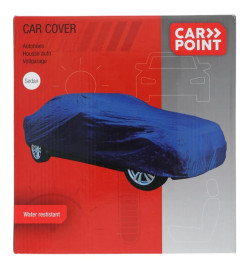 Carpoint Housse de voiture Polyester M 432x165x119 cm Bleu