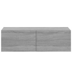 Meubles TV 2 pcs Sonoma gris 100x30x30 cm Bois d'ingénierie