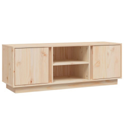 Meuble TV 110x35x40,5 cm Bois de pin massif