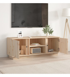 Meuble TV 110x35x40,5 cm Bois de pin massif