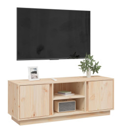 Meuble TV 110x35x40,5 cm Bois de pin massif