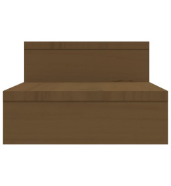 Support de moniteur Marron miel (52-101)x22x14 cm Bois de pin