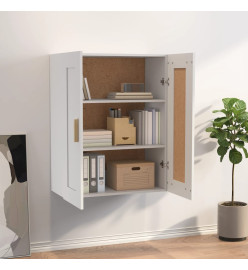 Armoire murale Blanc 69,5x32,5x90 cm Bois d'ingénierie