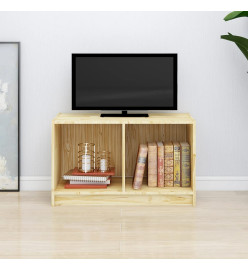 Meuble TV 70x33x42 cm Bois de pin massif