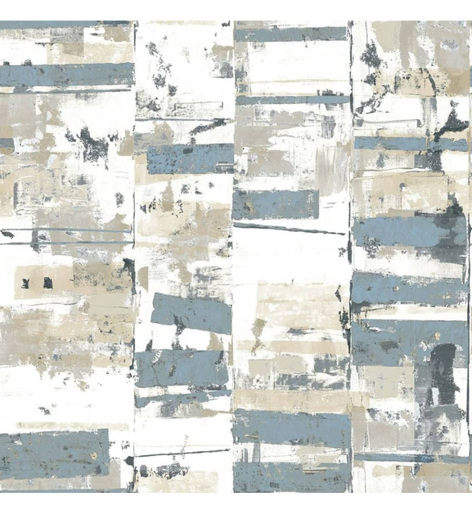 Noordwand Papier peint Friends & Coffee Industrial Weathered Bleu