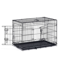 Karlie Cage avec 2 portes pour chien 92x57x63 cm Noir