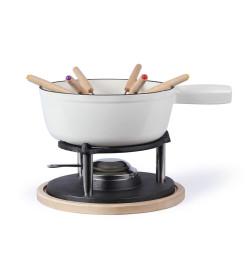 Livoo Ensemble à fondue traditionnel 2,6 L Blanc