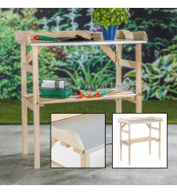 HI Table de rempotage en bois 82x38x78 cm